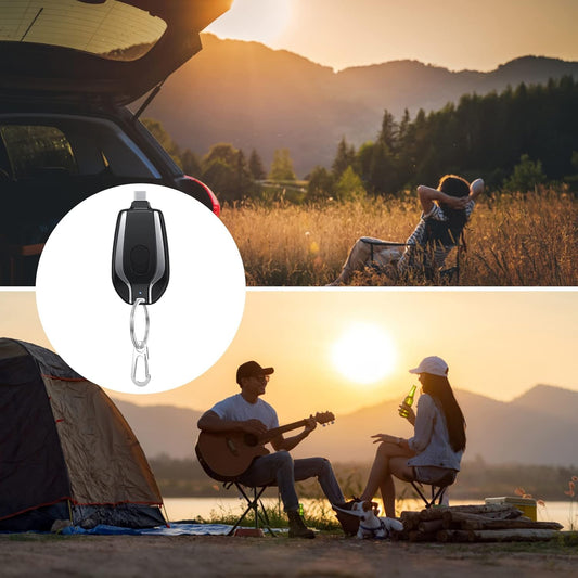 πβ‘ Mini Keychain Power Bank 1500mAh π | Pocket-Friendly Fast Charger π± | Type-C & iOS Ready β¨