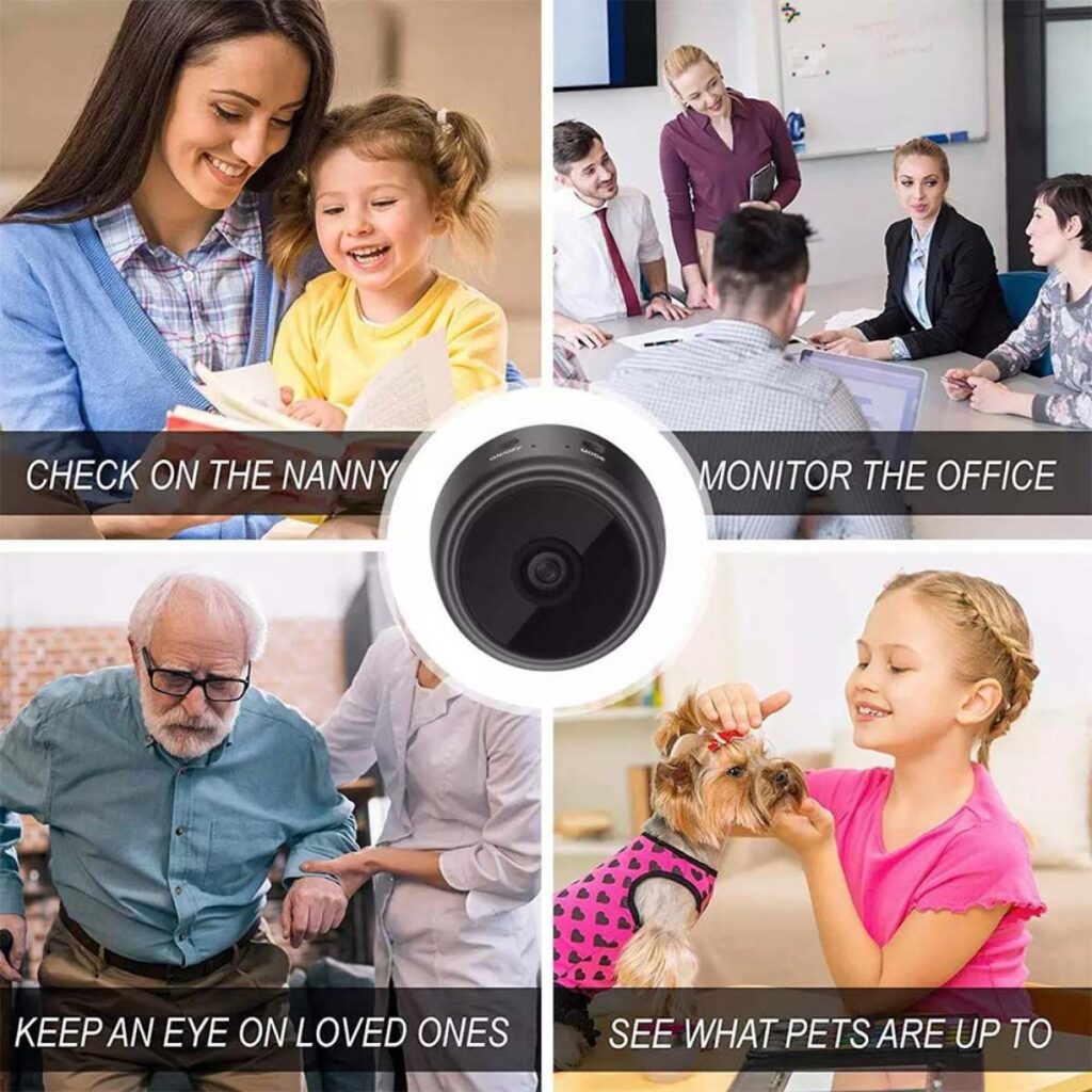 Rechargeable Wi-Fi HD CCTV Live Camera