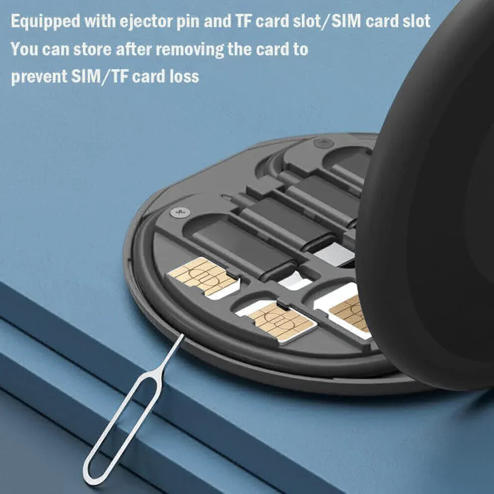 Wireless Bluetooth Cable Earbud M10 With Multifuncational Data Cable Set