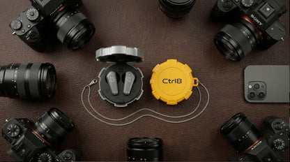 Ctrl8 Wireless Earbuds Semi-in-ear Design TWS Earphones with Stereo Sound Ultra-Low Latency & Colorful Ambient Lights