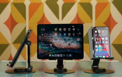 360° Adjustable Aluminium Phone Stand with Anti-Slip Base